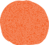 Ein orangener Ball